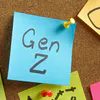Postit note on barod says Gen Z